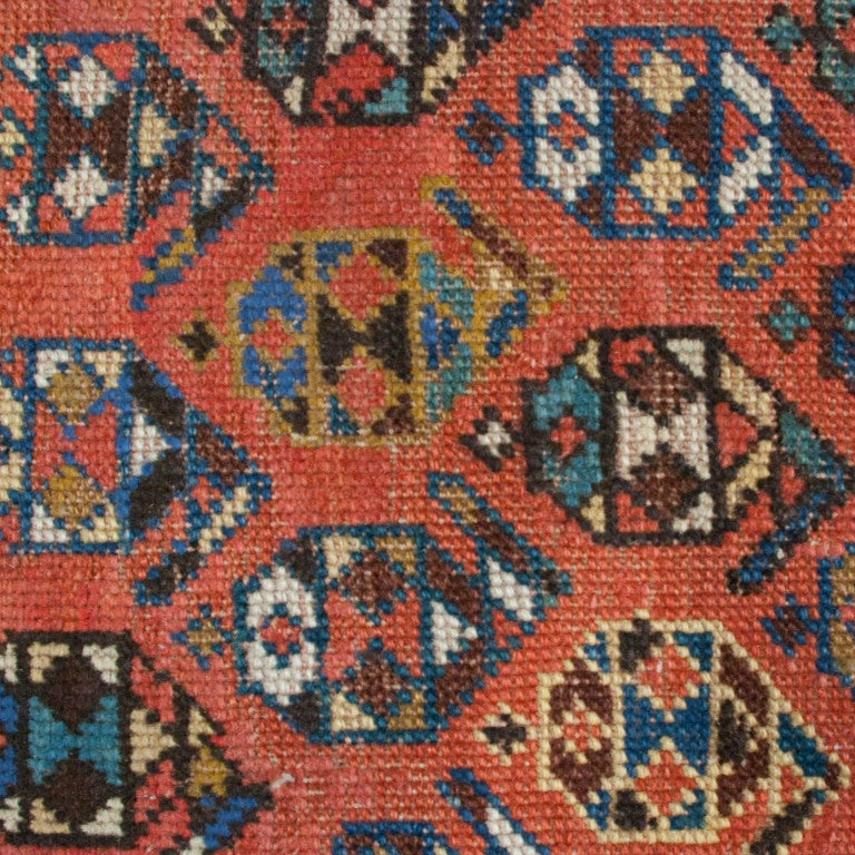 Antique Ganjeh Carpet Runner For Sale
