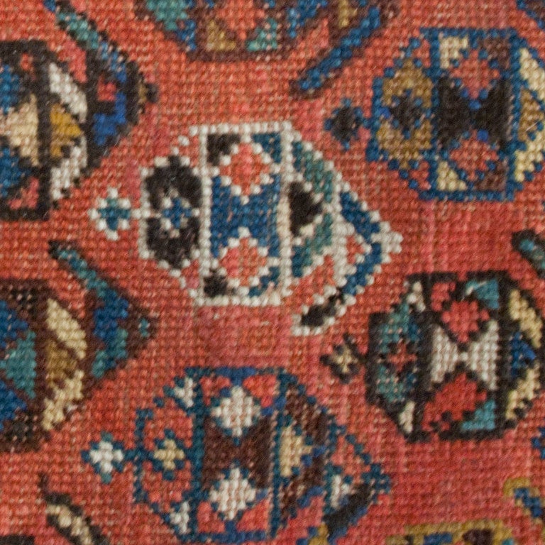 Antique Ganjeh Carpet Runner For Sale