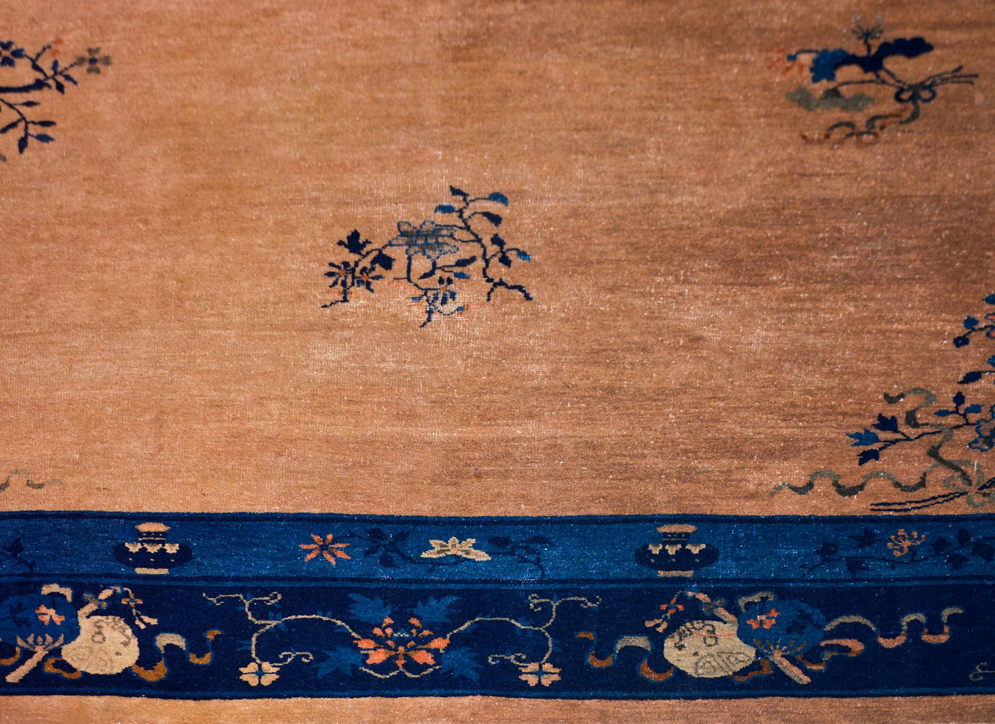 Early 20th Century Chinese Feti Rug For Sale