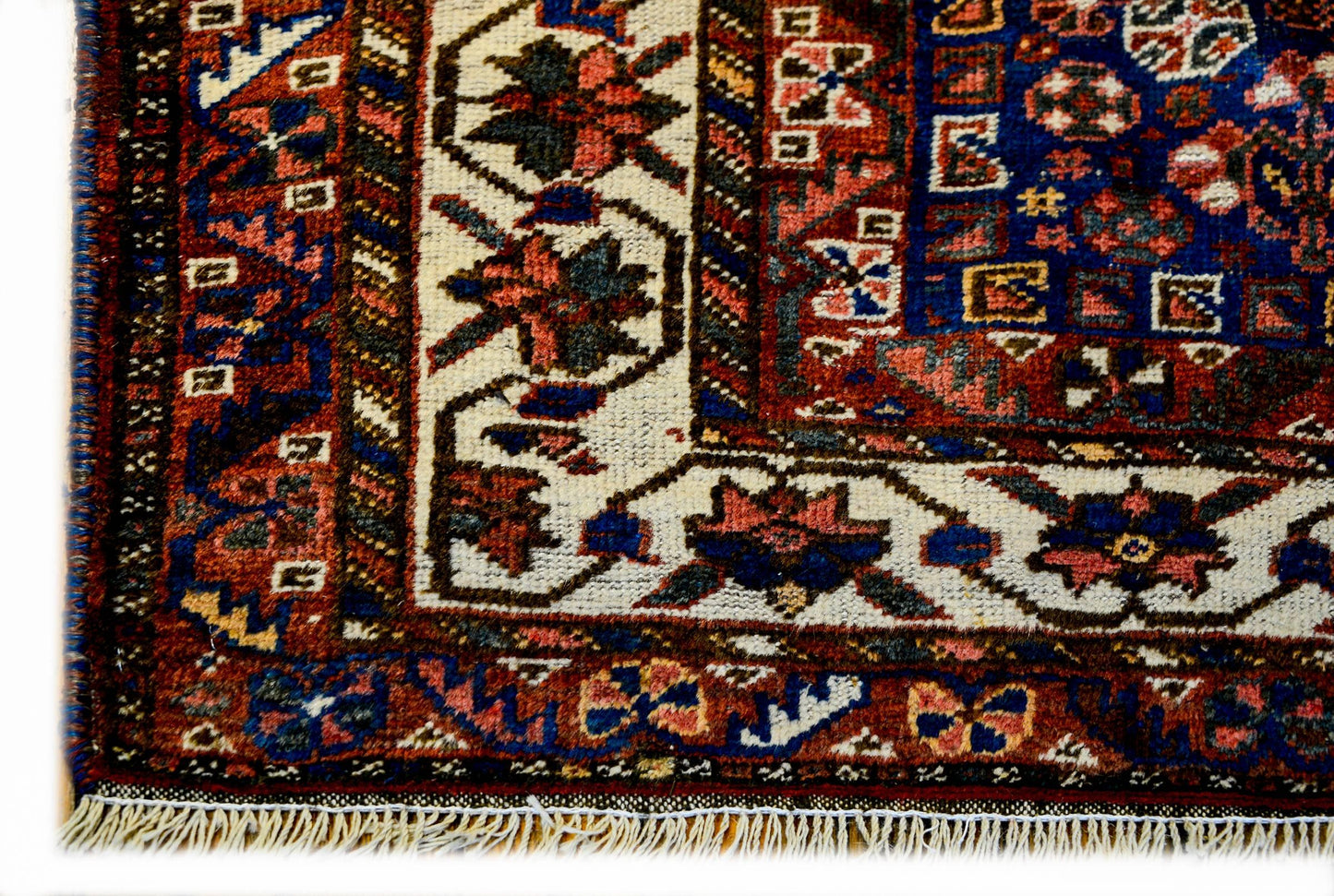 Outstanding Early 20th Century Ghashghaei Rug For Sale