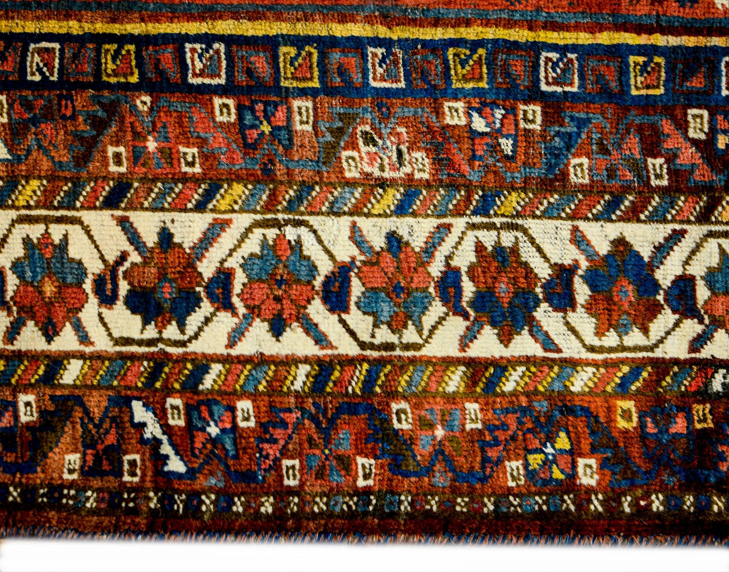 Outstanding Early 20th Century Ghashghaei Rug For Sale