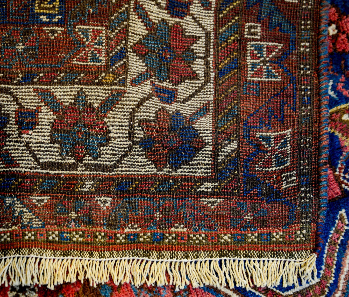 Outstanding Early 20th Century Ghashghaei Rug For Sale