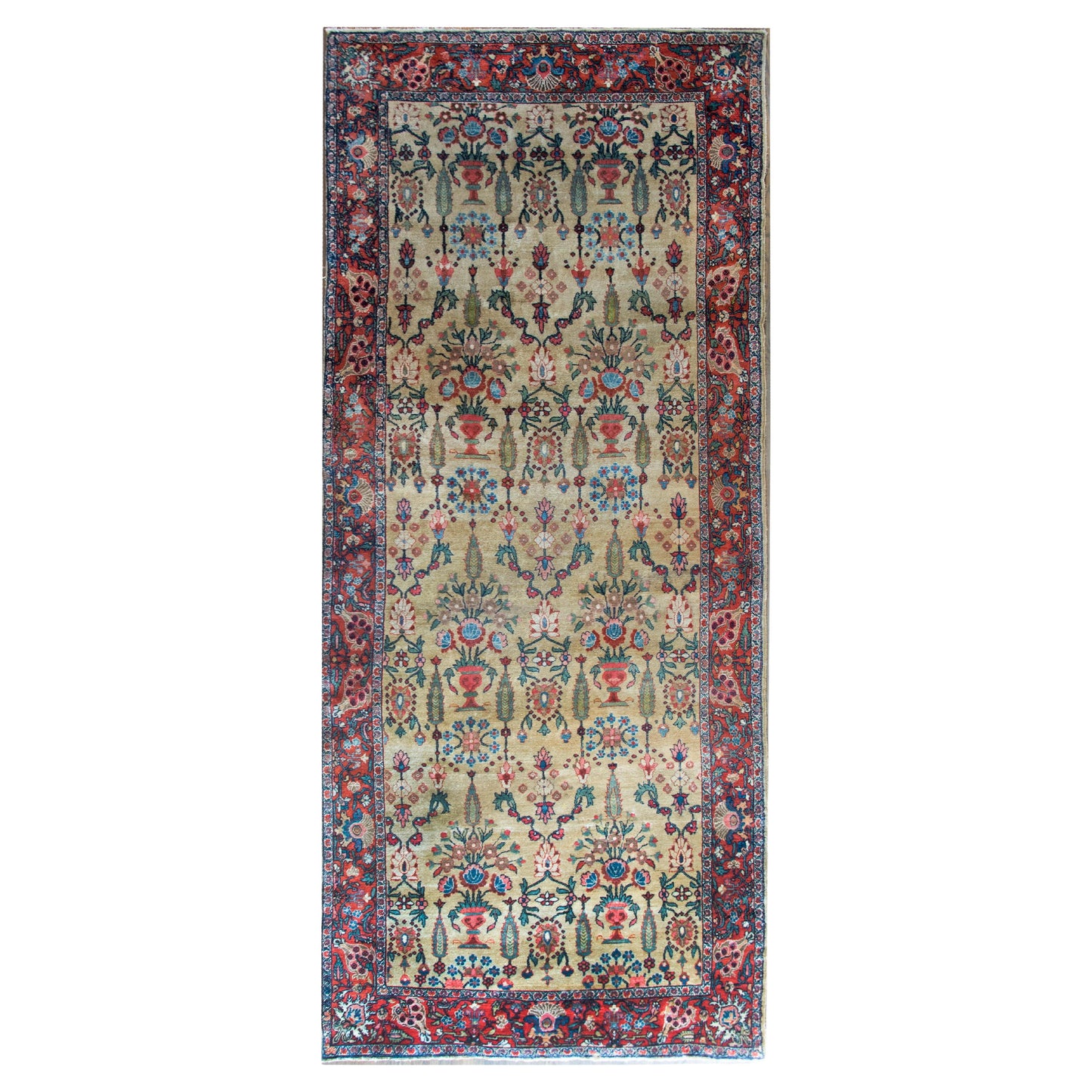 Early 20th Century Persian Sultanabad Rug For Sale