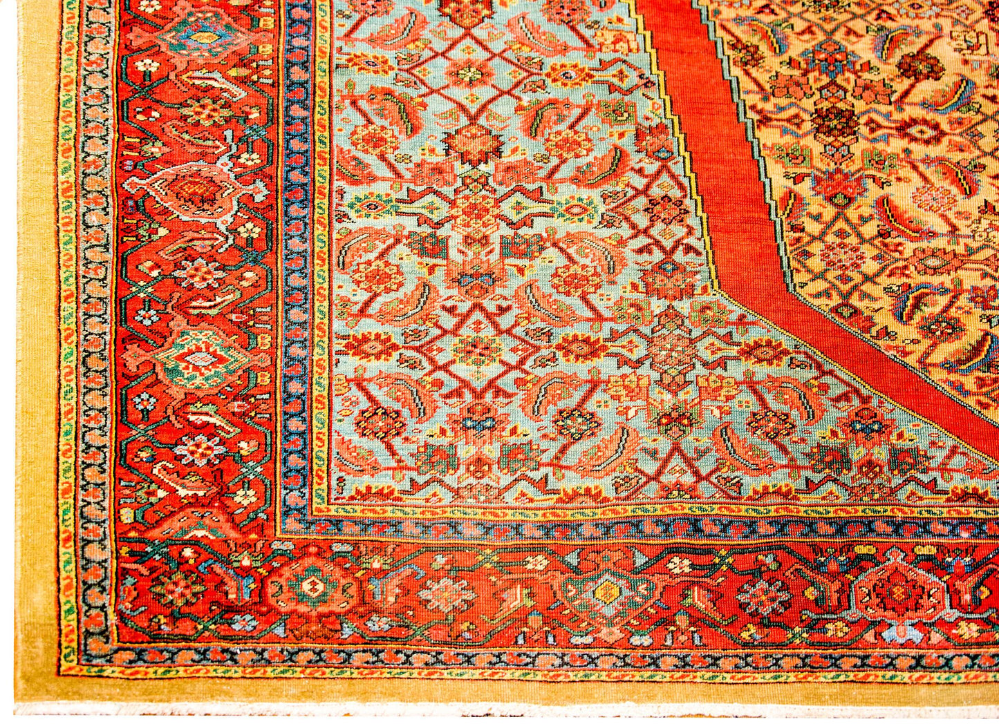 Unbelievable Early 20th Century Bakshaish Rug For Sale