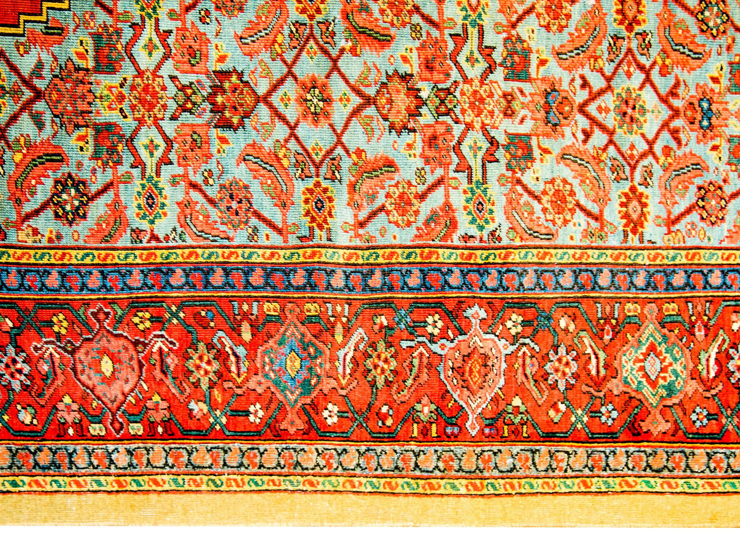 Unbelievable Early 20th Century Bakshaish Rug For Sale