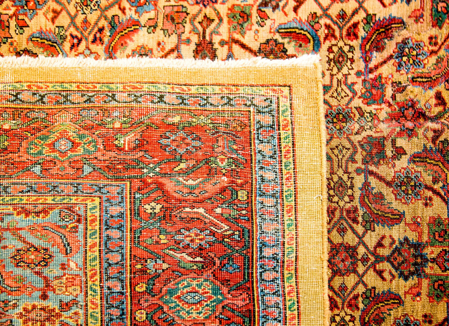 Unbelievable Early 20th Century Bakshaish Rug For Sale