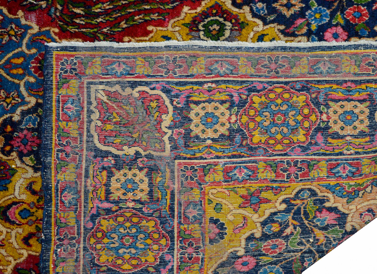 Whimsical Early 20th Century Yazd Runner For Sale