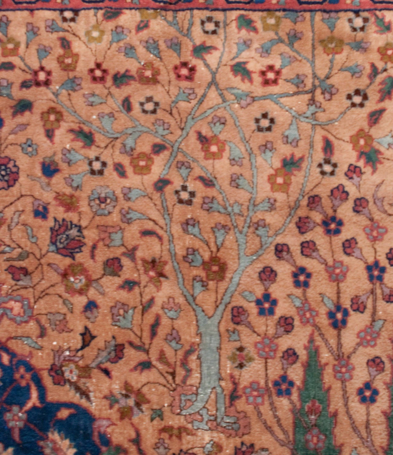 19th Century Agra Rug For Sale