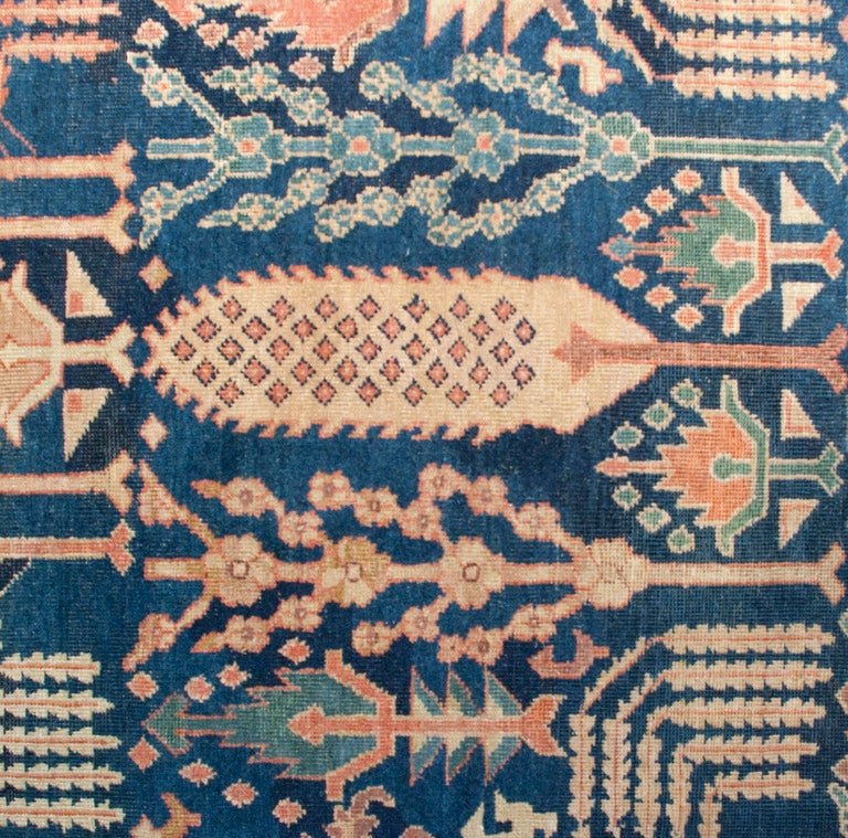 Late 19th Century Indian Agra Carpet For Sale