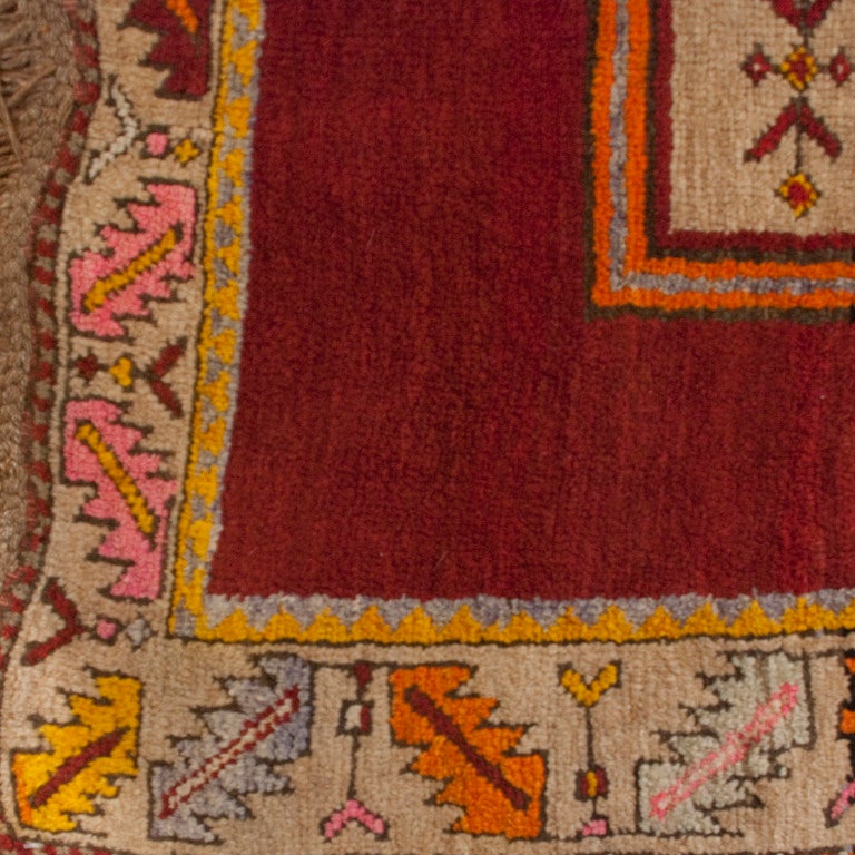 Early 20th Century Turkish Anatolian Carpet For Sale