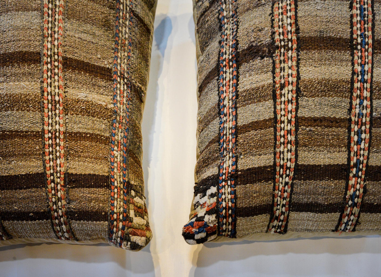 Pair of Gabbeh Pillows For Sale