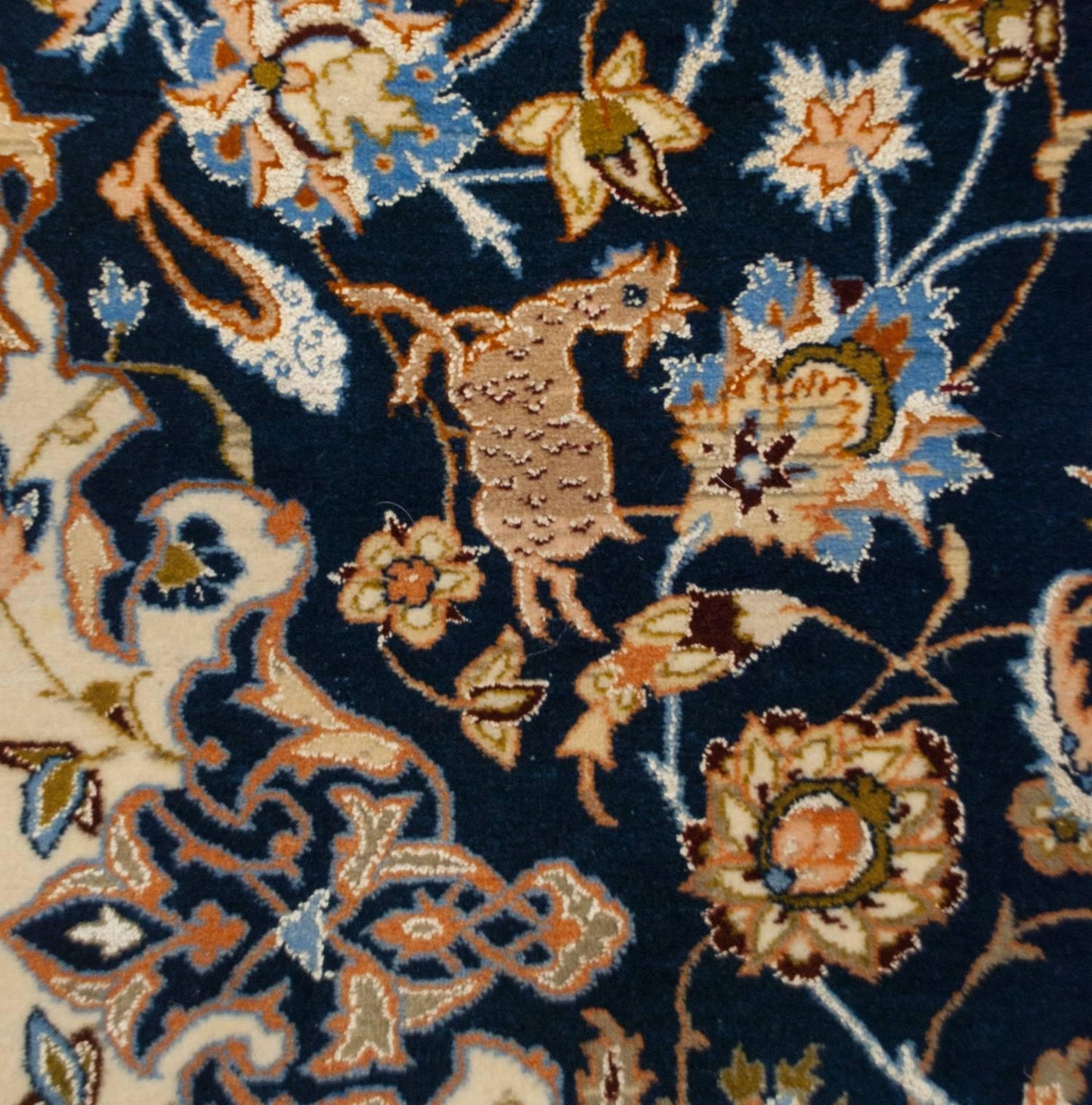 Whimsical Early 20th Century Isfahan Rug For Sale