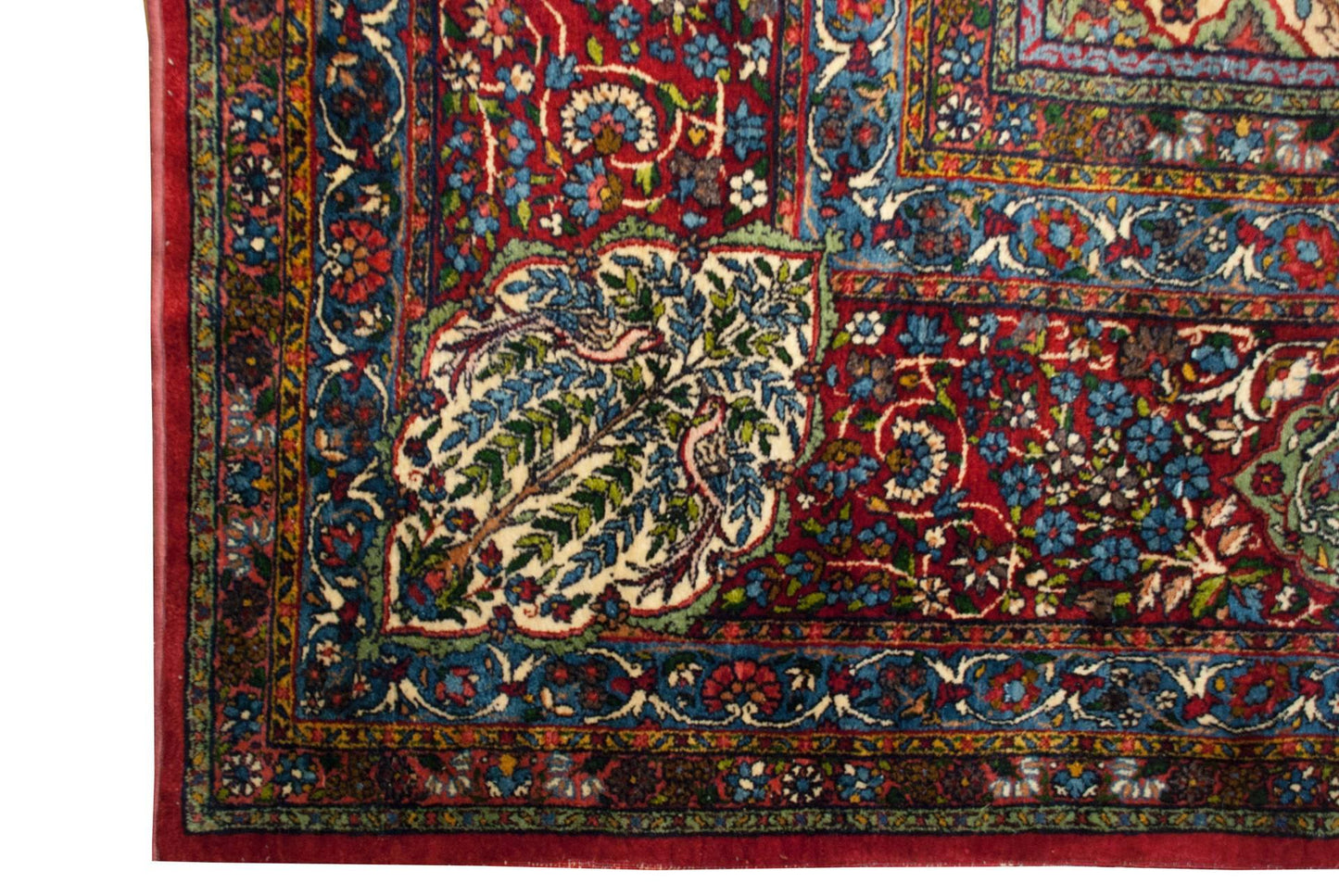 19th Century Yazd Rug For Sale