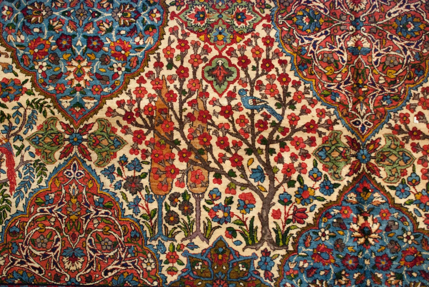 19th Century Yazd Rug For Sale