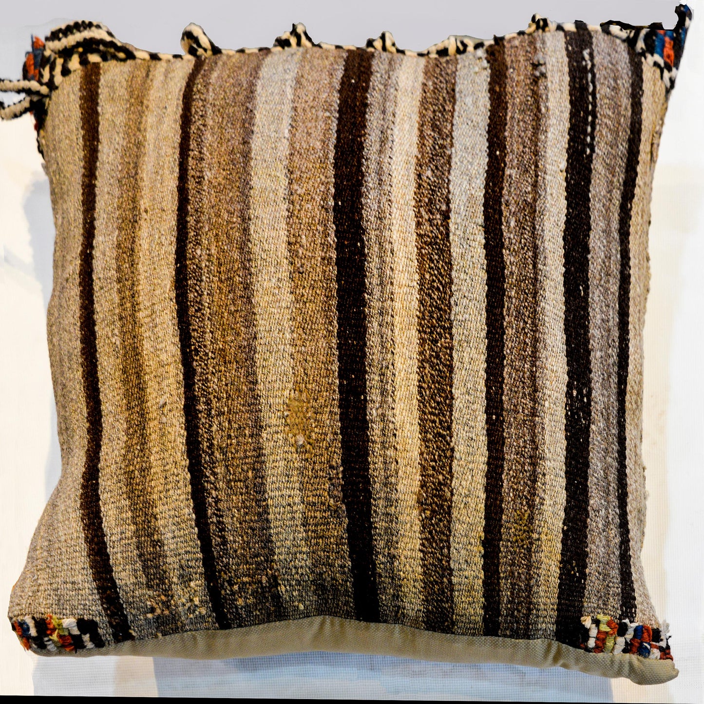 Pair of Early 20th Century Gabbeh Kilim Pillows For Sale