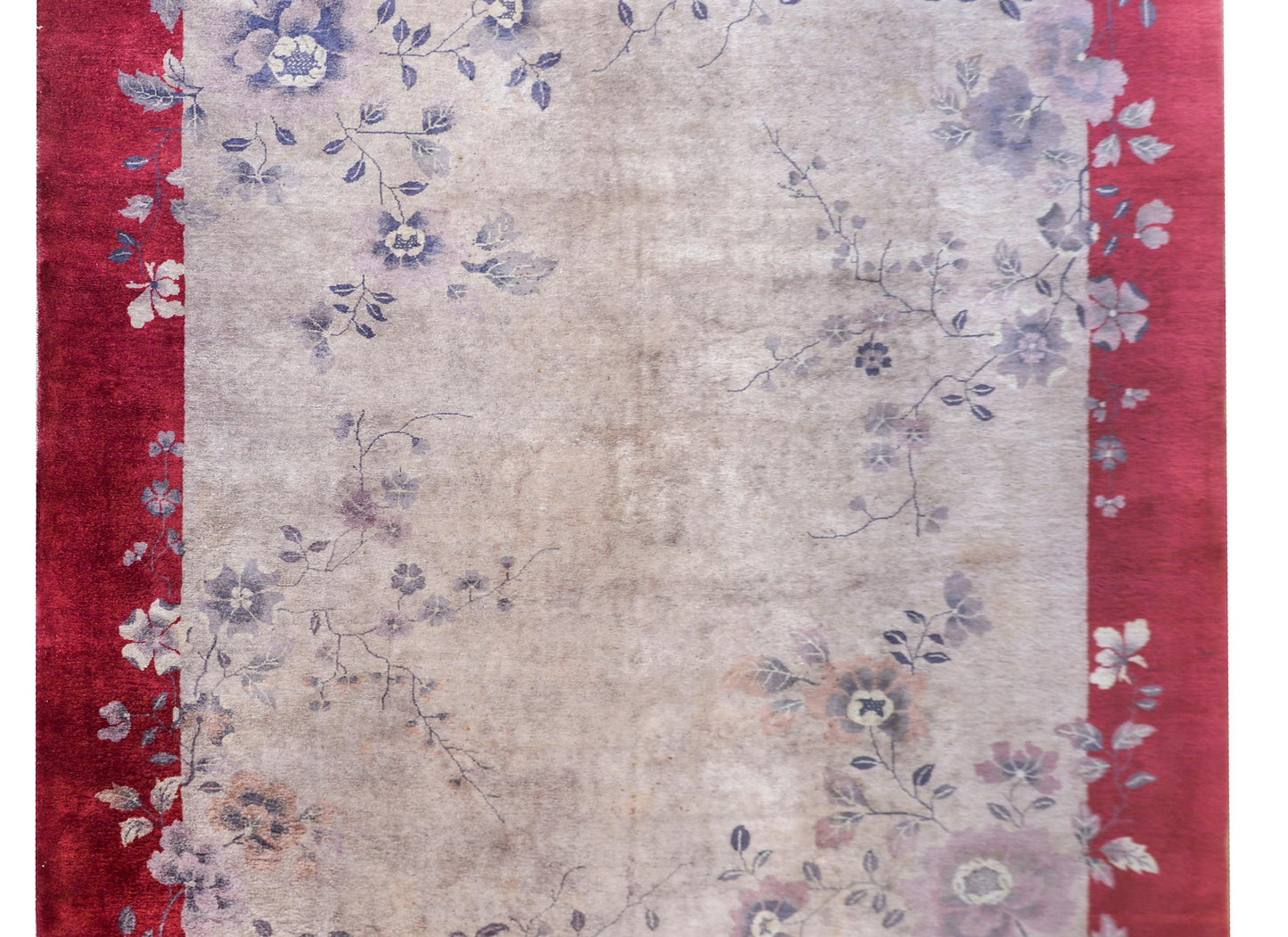 Extraordinary Chinese Art Deco Rug For Sale