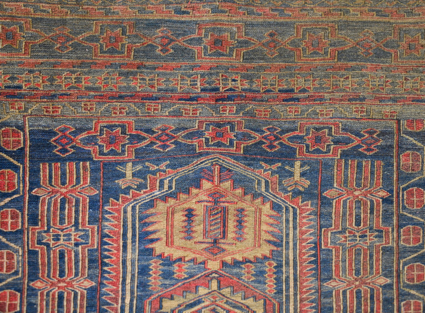 Vintage Afghani Bashir Rug For Sale