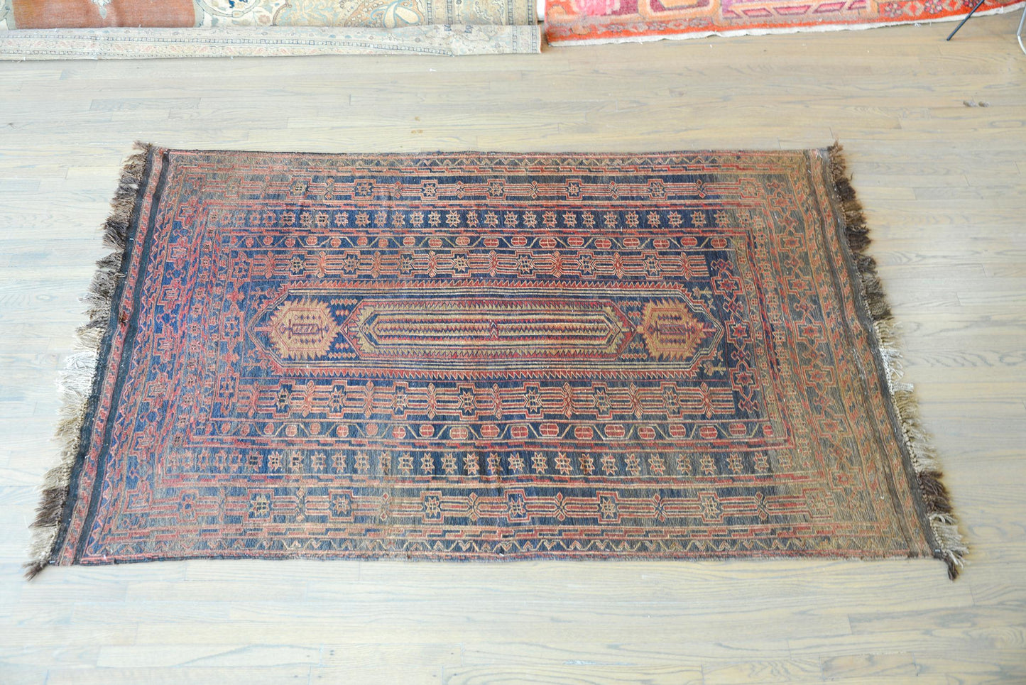 Vintage Afghani Bashir Rug For Sale