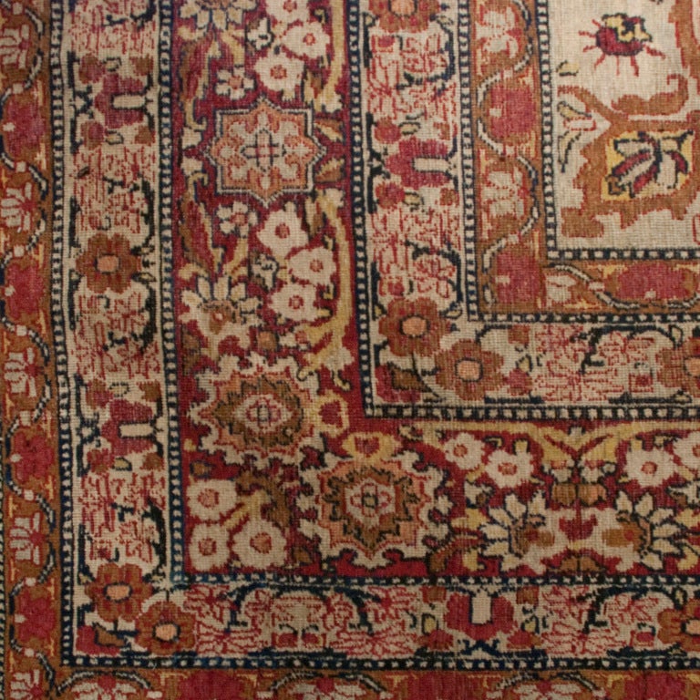 19th Century Lavar Carpet For Sale