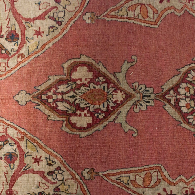 19th Century Lavar Carpet For Sale