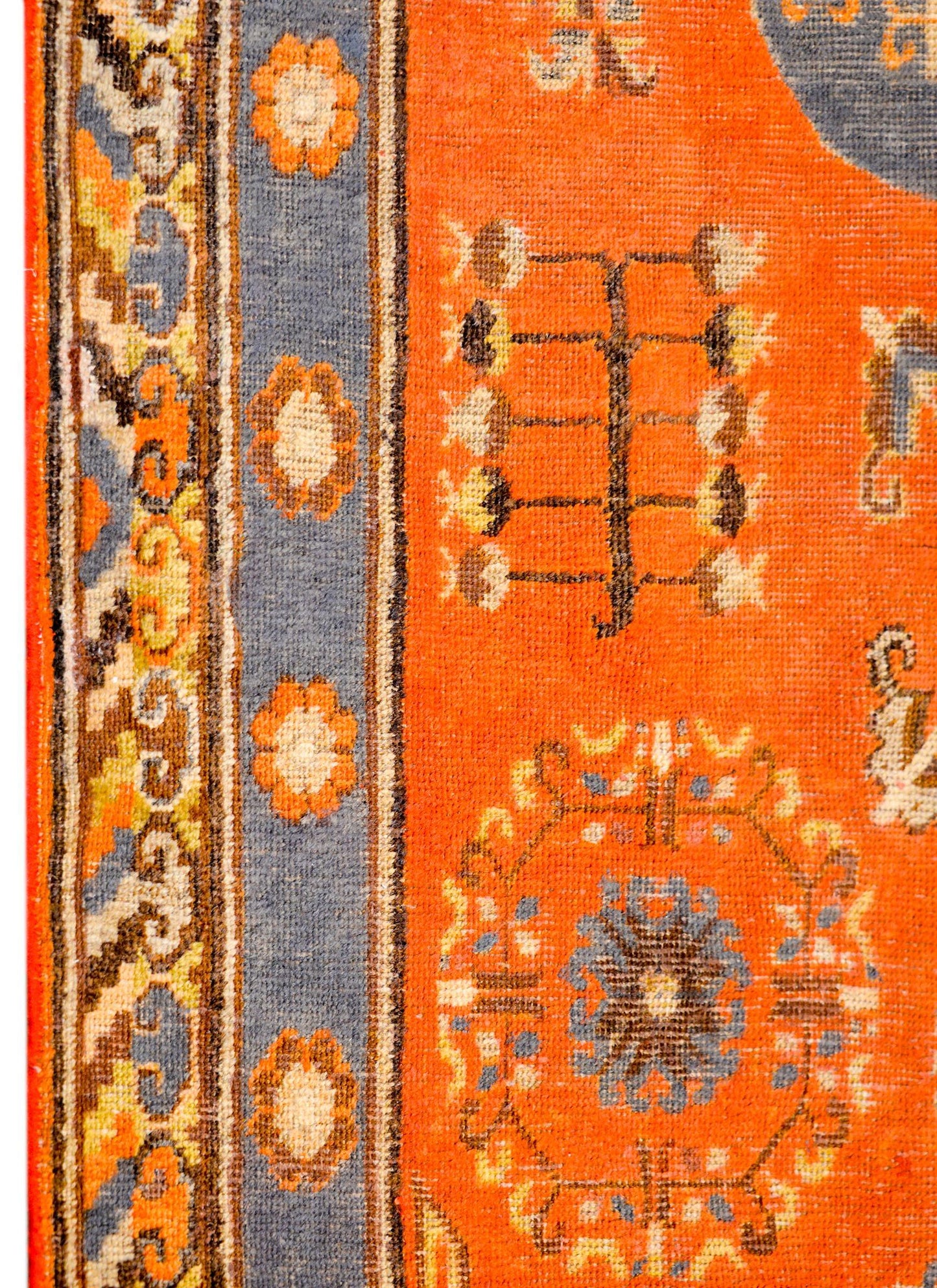 Early 20th Century Central Asian Khotan Rug For Sale