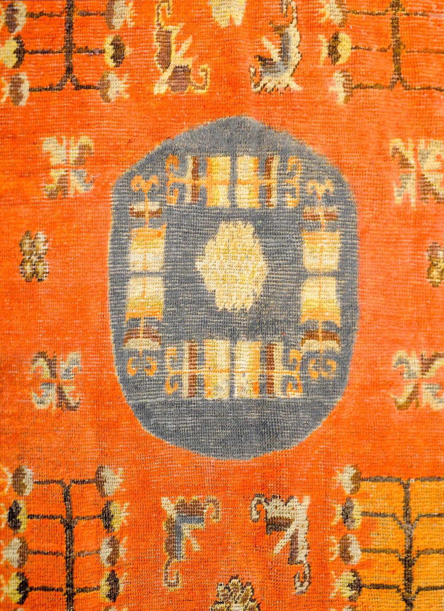Early 20th Century Central Asian Khotan Rug For Sale