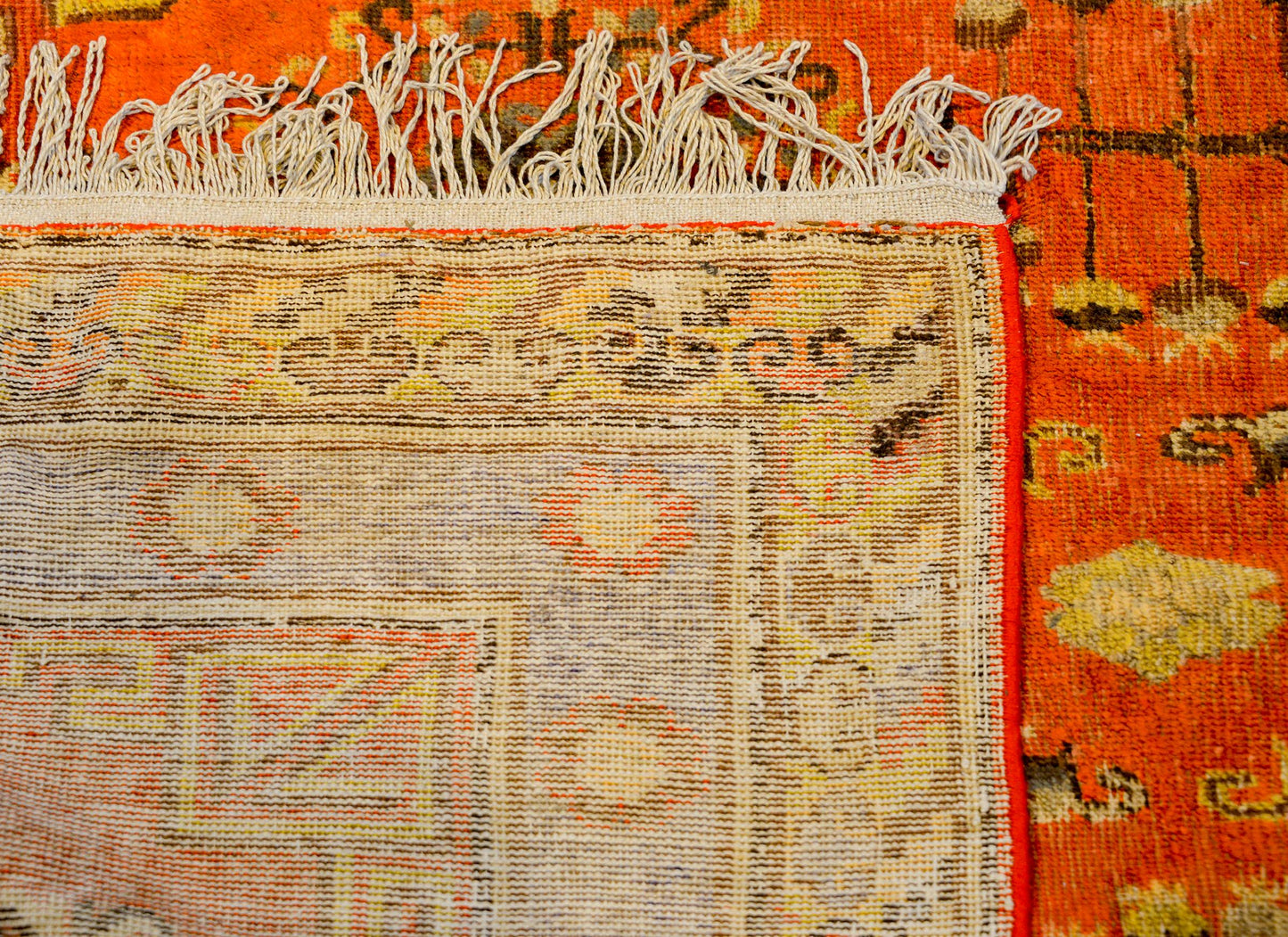 Early 20th Century Central Asian Khotan Rug For Sale