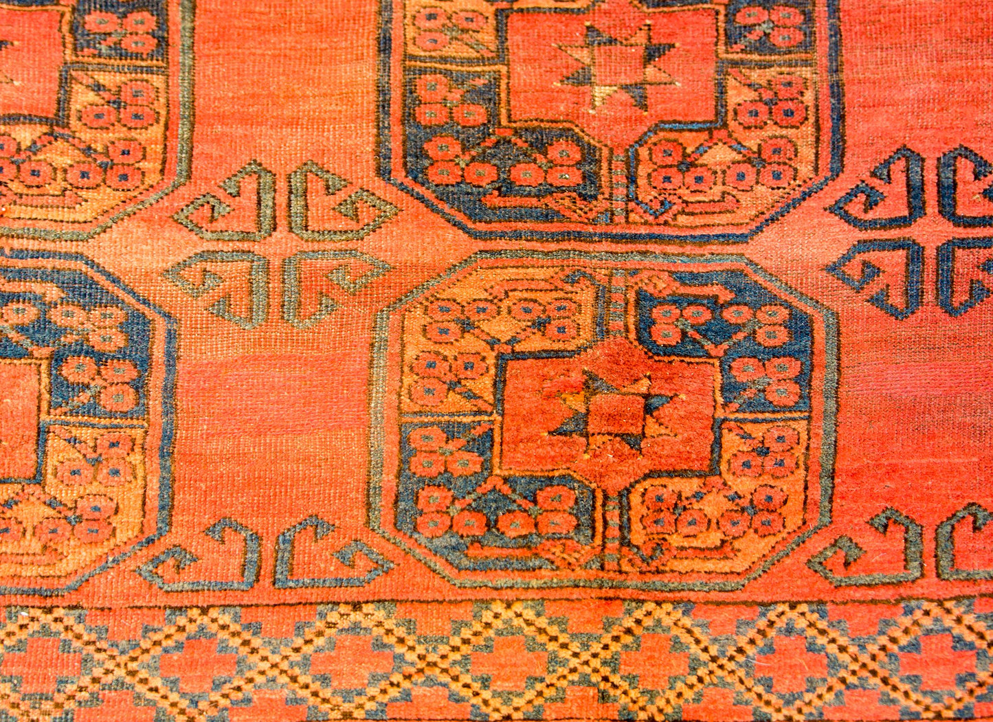 Early 20th Century Afghani Bashir Rug For Sale