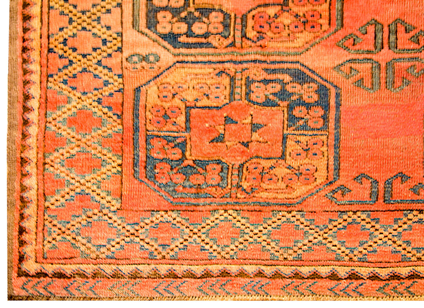 Early 20th Century Afghani Bashir Rug For Sale