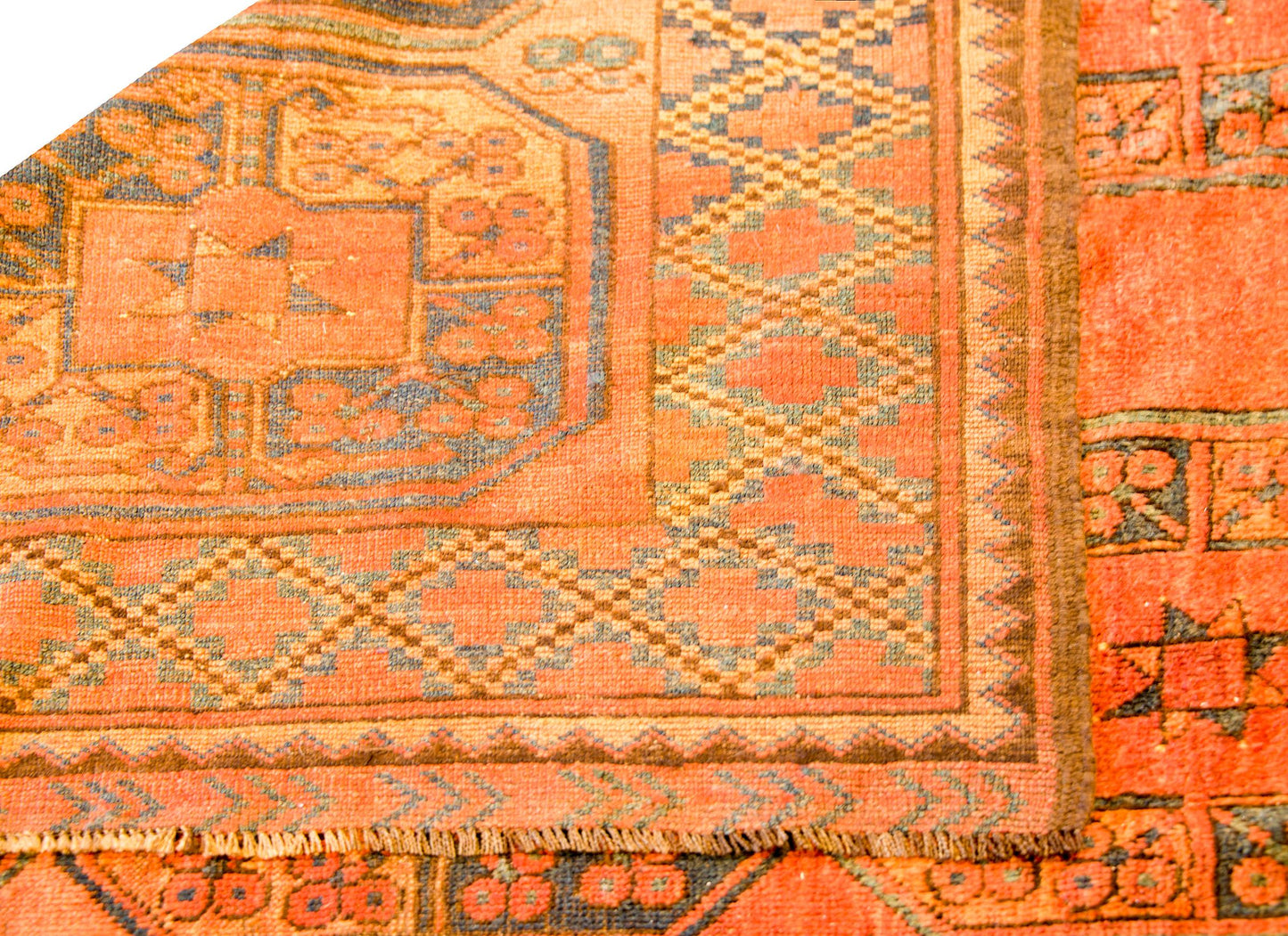 Early 20th Century Afghani Bashir Rug For Sale