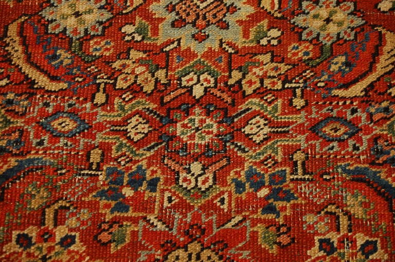 Early 20th Century Heriz Rug For Sale