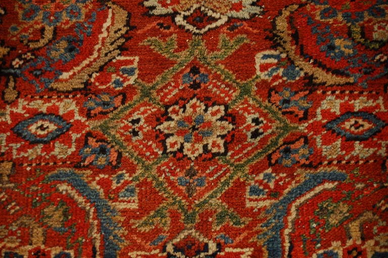 Early 20th Century Heriz Rug For Sale