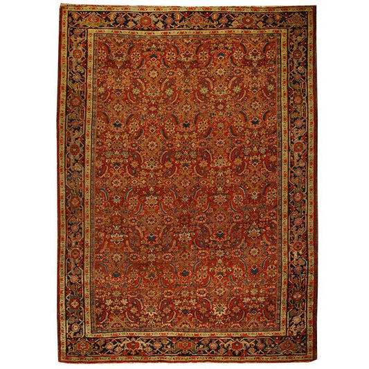 Early 20th Century Heriz Rug For Sale