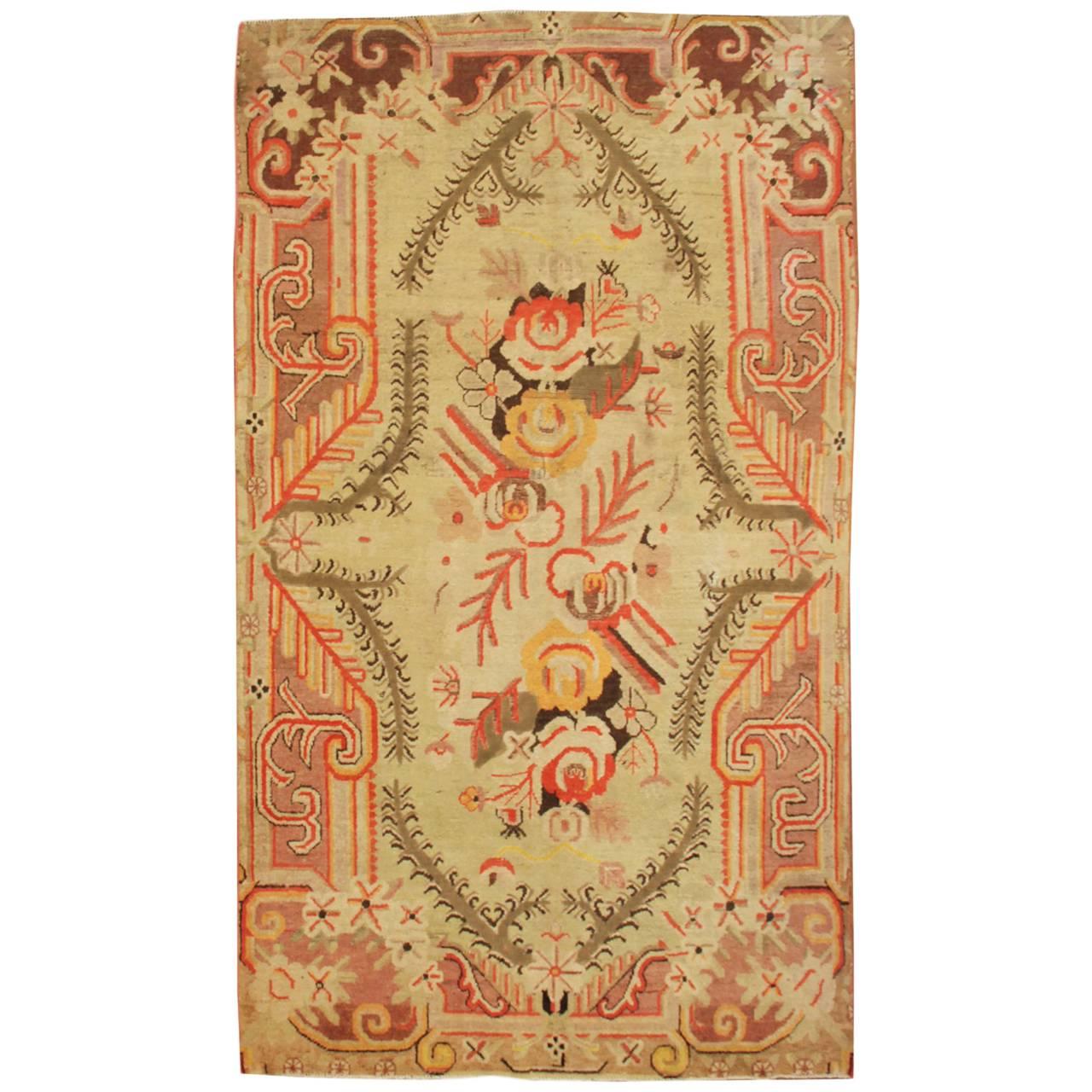 Antique Samarkand Rug For Sale