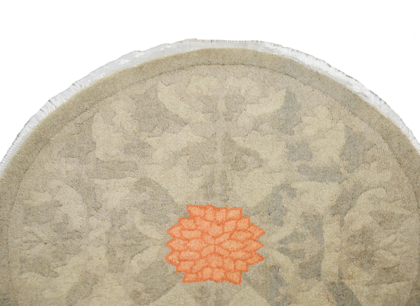 Early 20th Century Chinese Round Rug For Sale