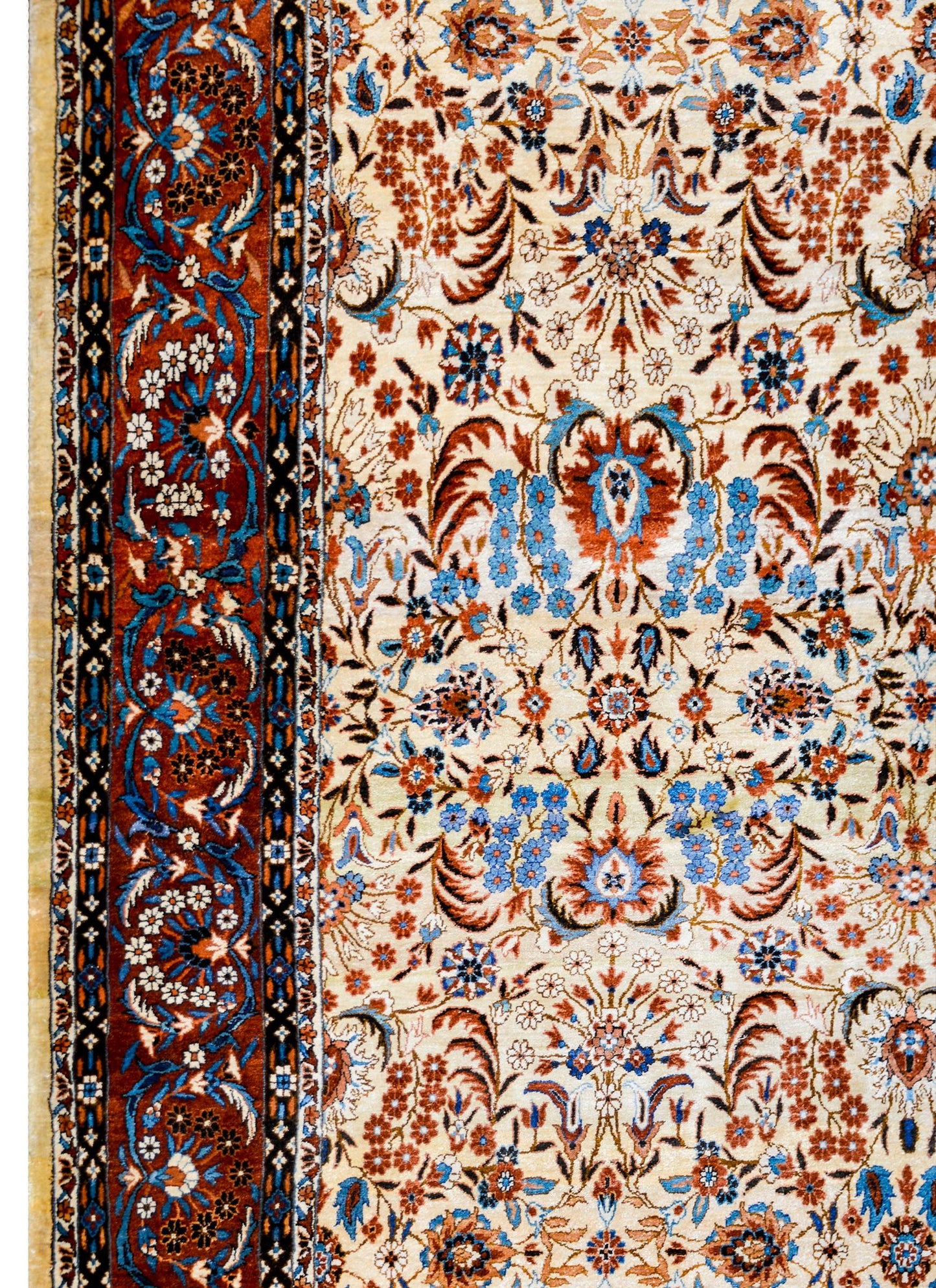 Incredible Chinese Silk Rug For Sale