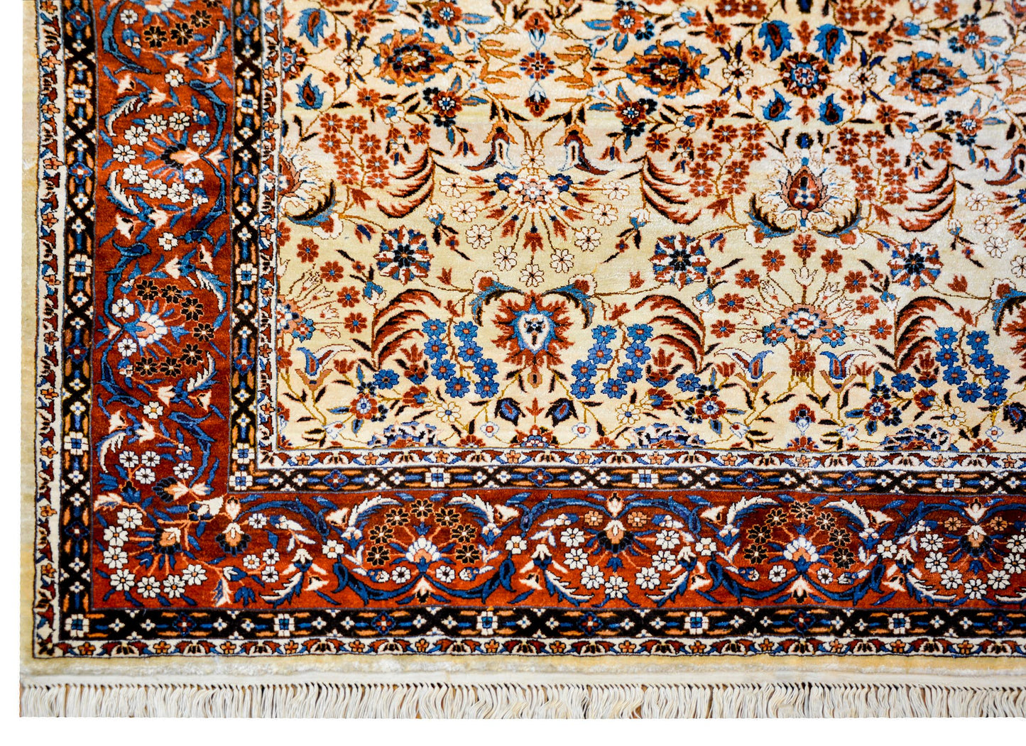 Incredible Chinese Silk Rug For Sale