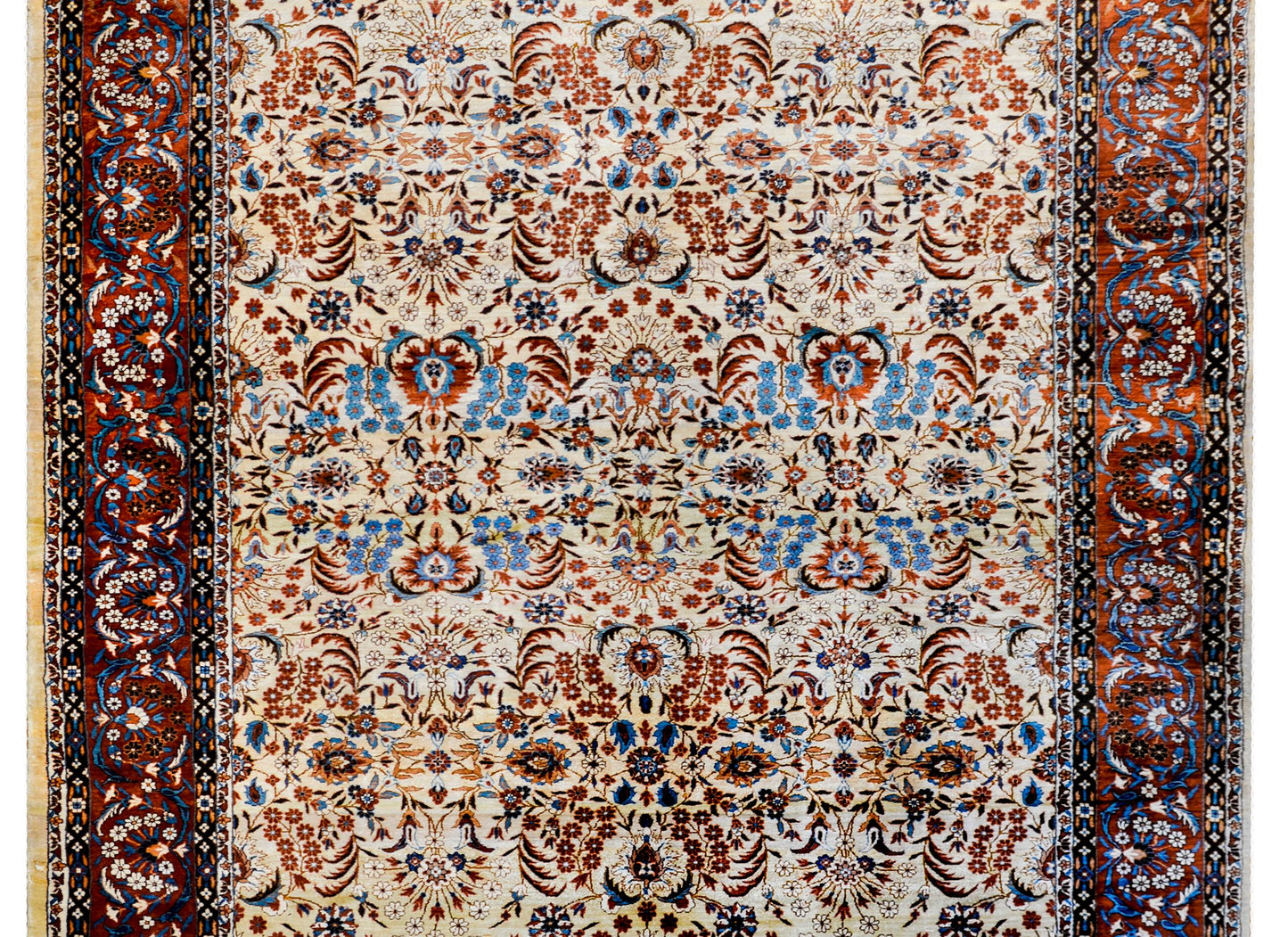 Incredible Chinese Silk Rug For Sale