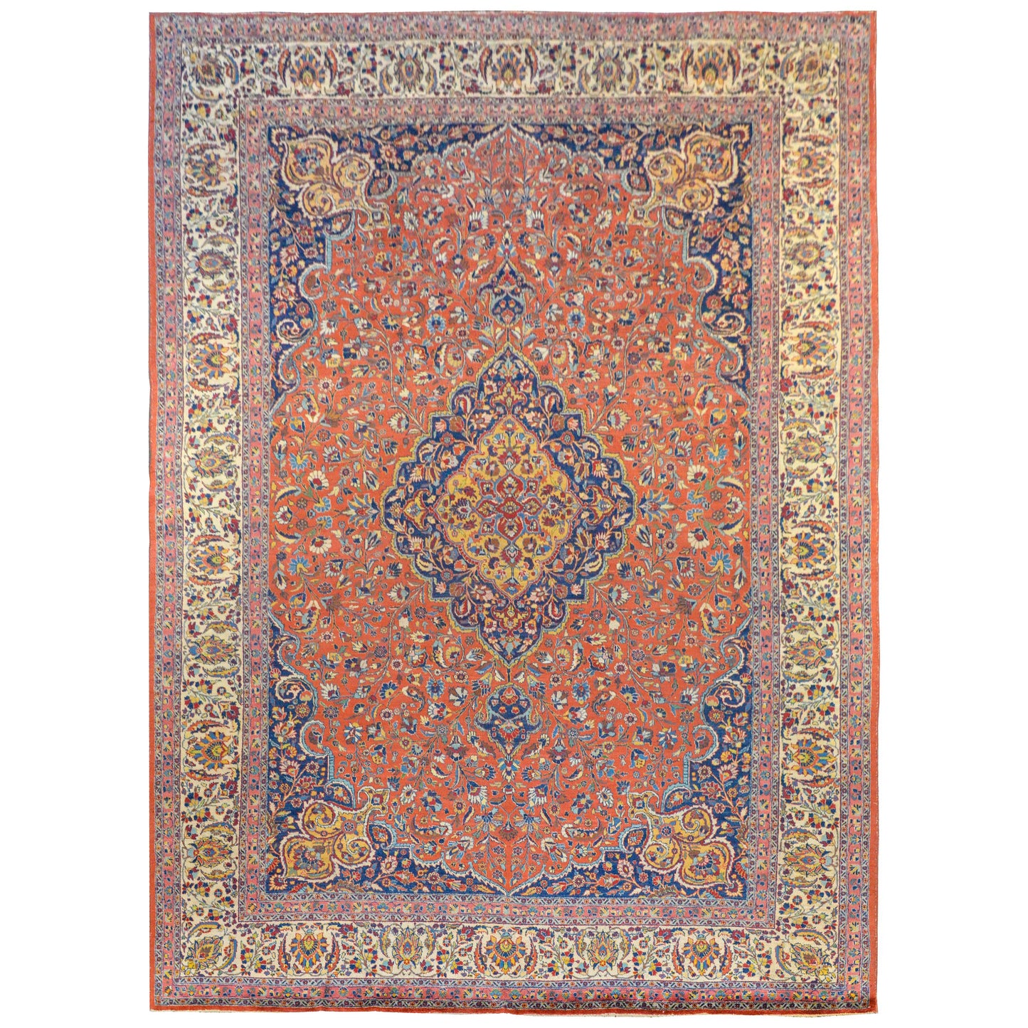 Extraordinary Early 20th Century Tabriz Rug For Sale