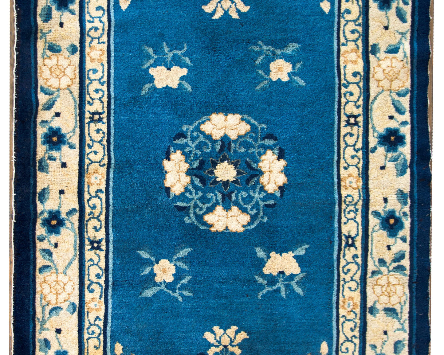 Early 20th Century Chinese Peking Rug For Sale