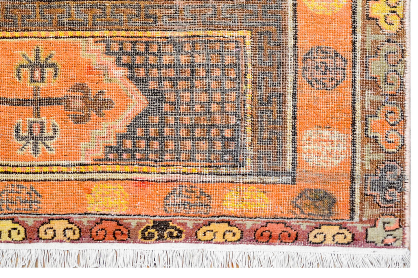 Unique Early 20th Century Khotan Rug For Sale
