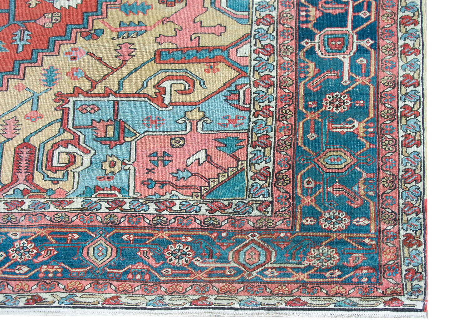 Late 19th Century Persian Serapi Rug For Sale