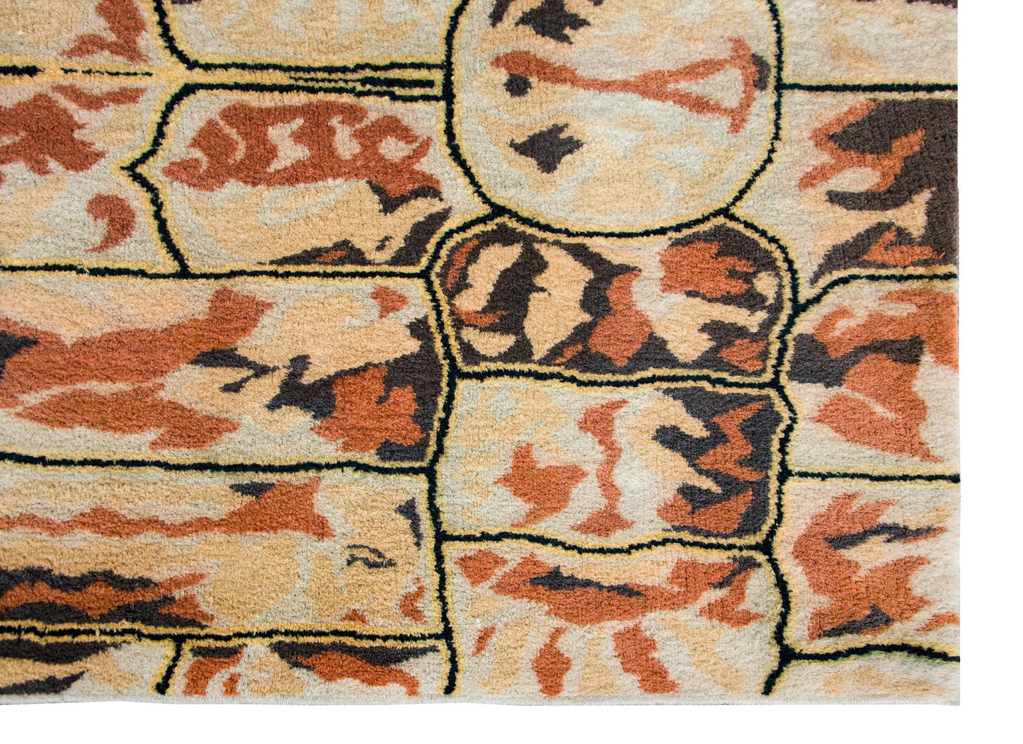 Rare Vintage Ecuadorian Rug For Sale