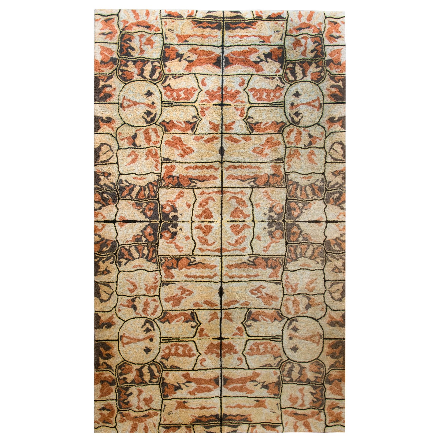 Rare Vintage Ecuadorian Rug For Sale