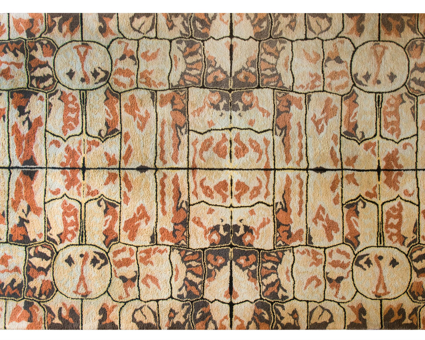 Rare Vintage Ecuadorian Rug For Sale