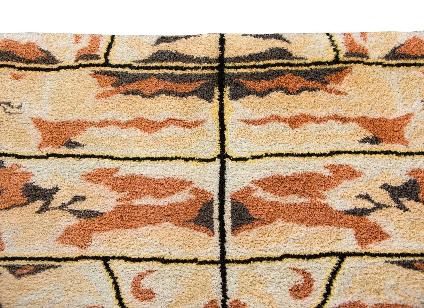 Rare Vintage Ecuadorian Rug For Sale