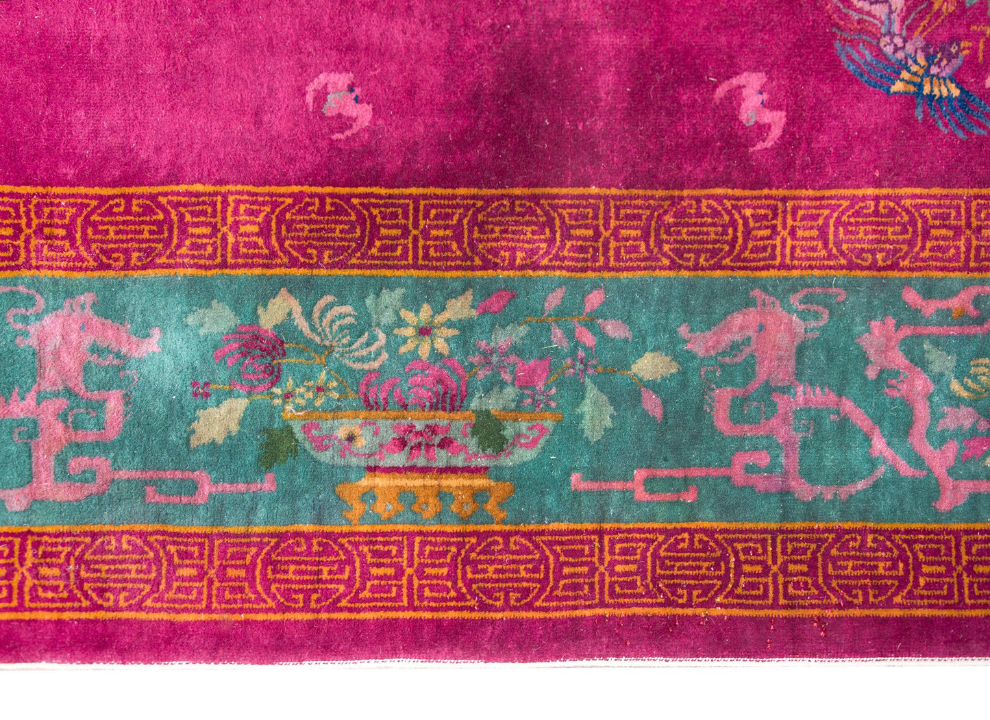 Chinese Art Deco Rug of Large Scale For Sale