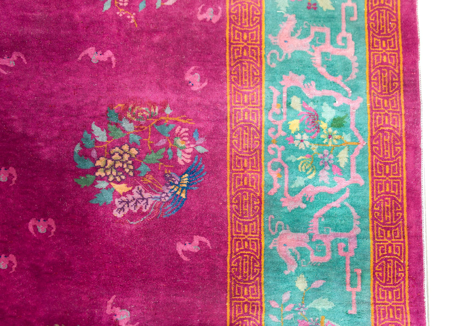 Chinese Art Deco Rug of Large Scale For Sale