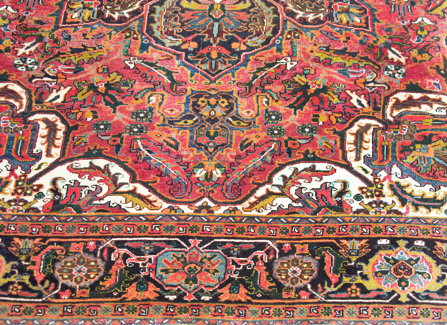 Vintage Persian Heriz Rug For Sale