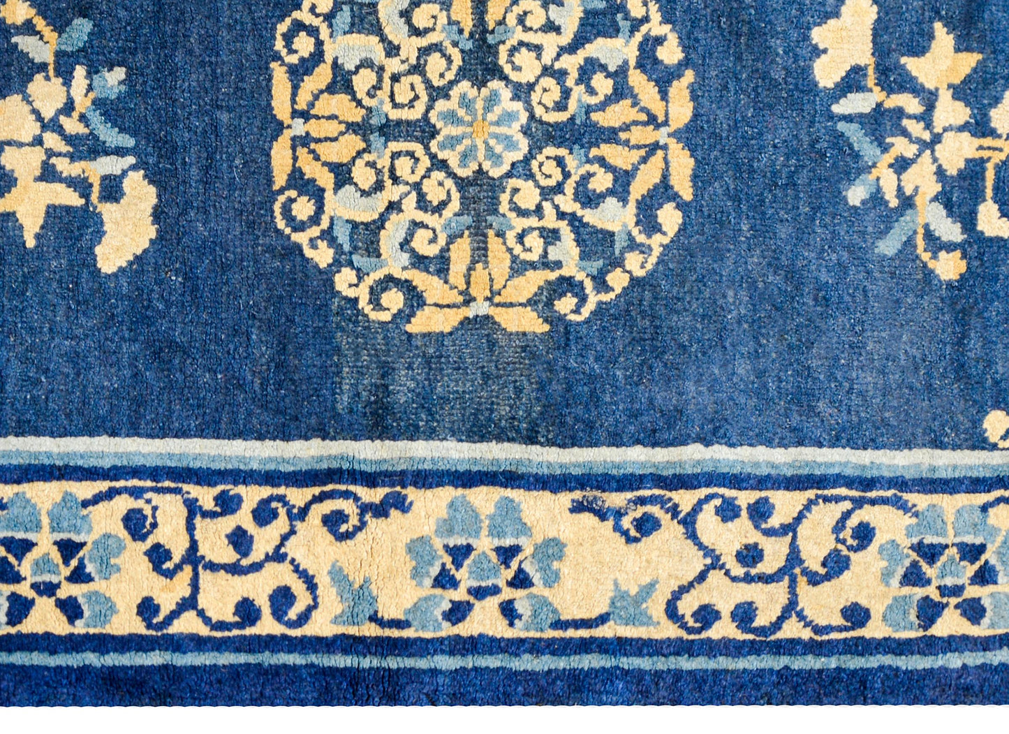 19th Century Chinese Peking Rug For Sale